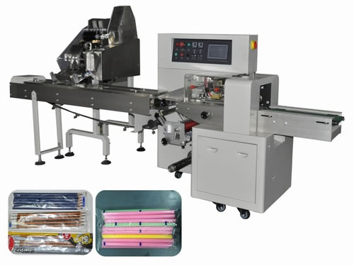 Automatic Pencil Counting and Packing Machine